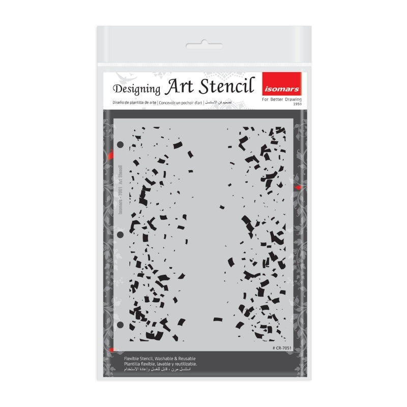Isomars A4 Art Stencils - 7051