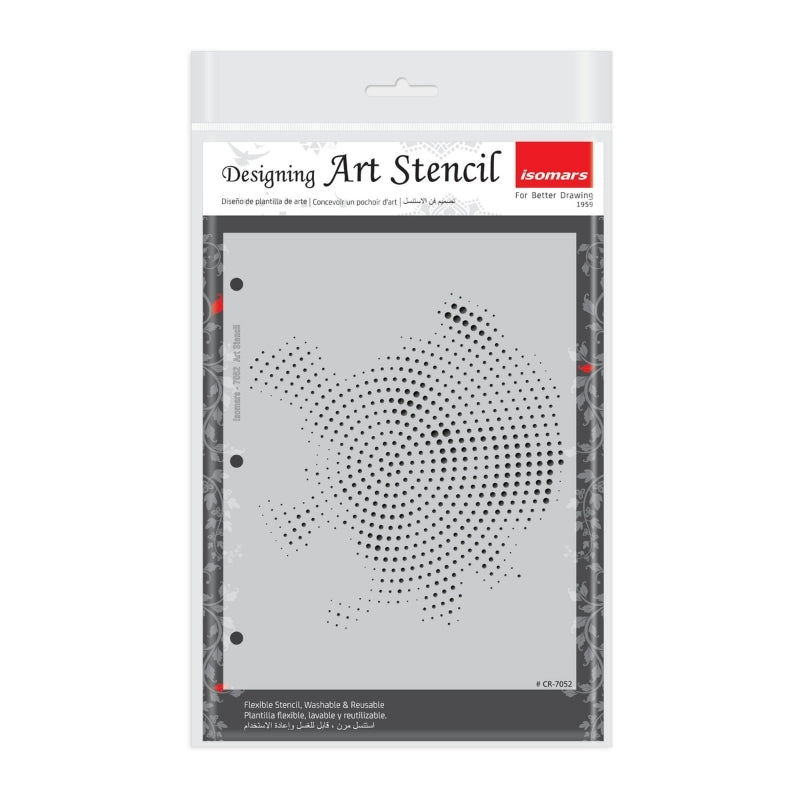 Isomars A4 Art Stencils - 7052