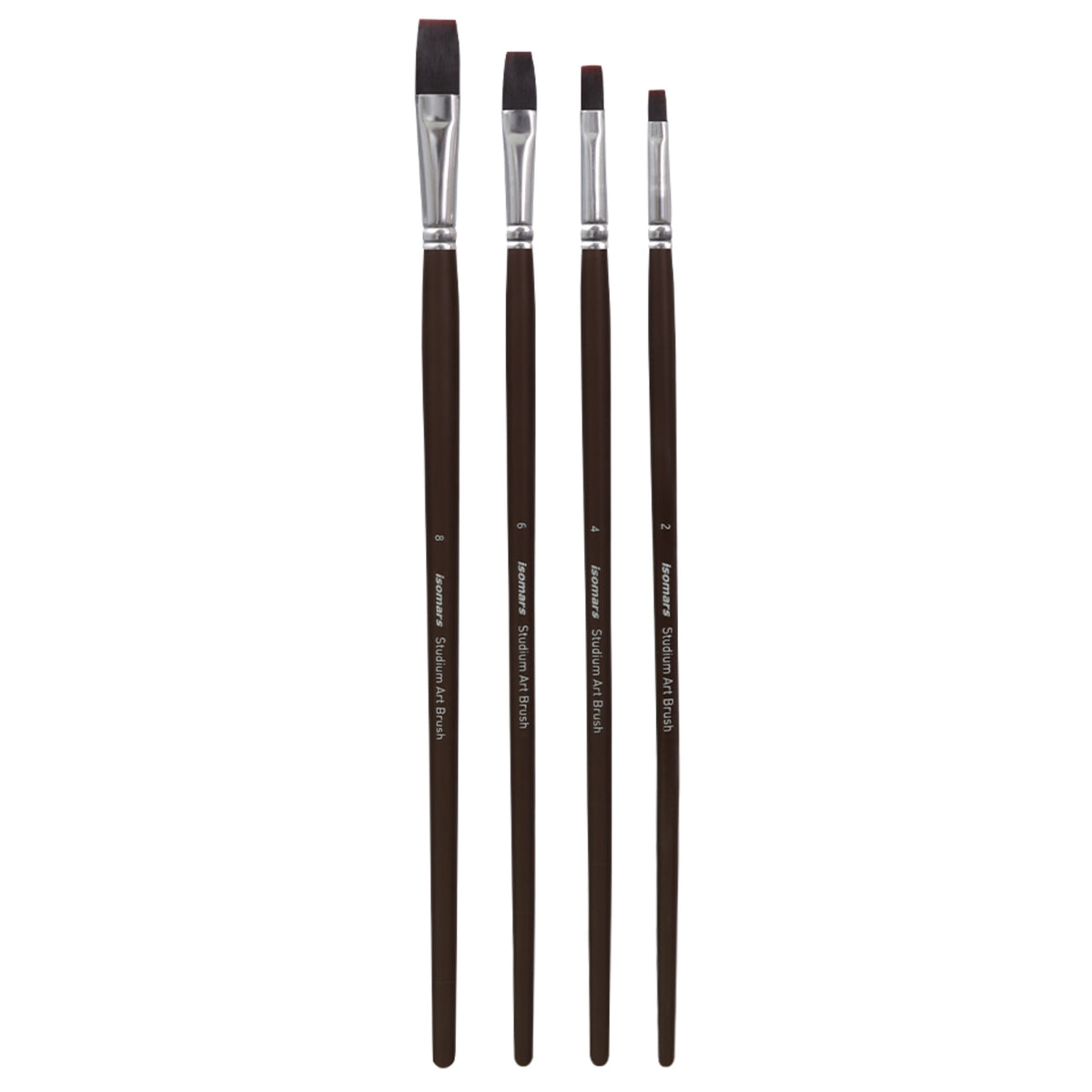Isomars Studium Extra Long Artist Flat Set Of 4