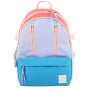 Locker SODA POP Multi-Zip Backpack – Lavender & Blue