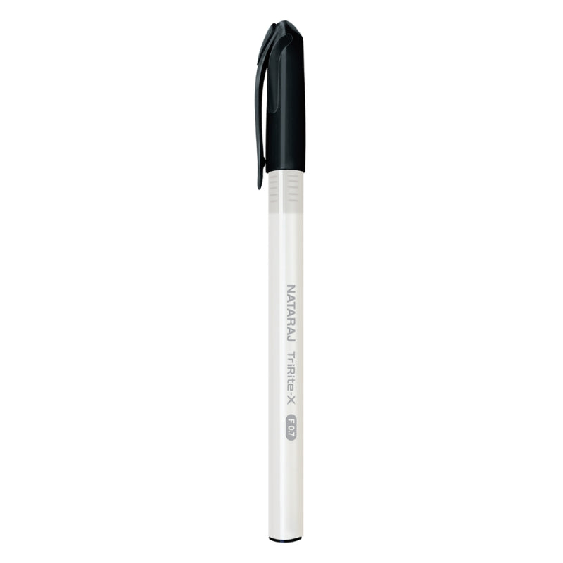 NATARAJ TRIRITE BALL PEN 1.0 BLACK