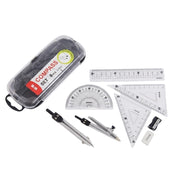 M&G Geometry Set 8pcs With Compass In Plastic Box