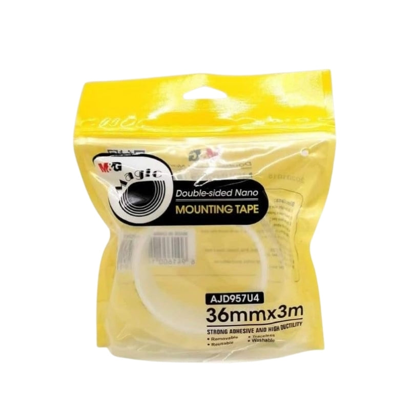 M&G Transparent Mounting Tape 36mmx3m