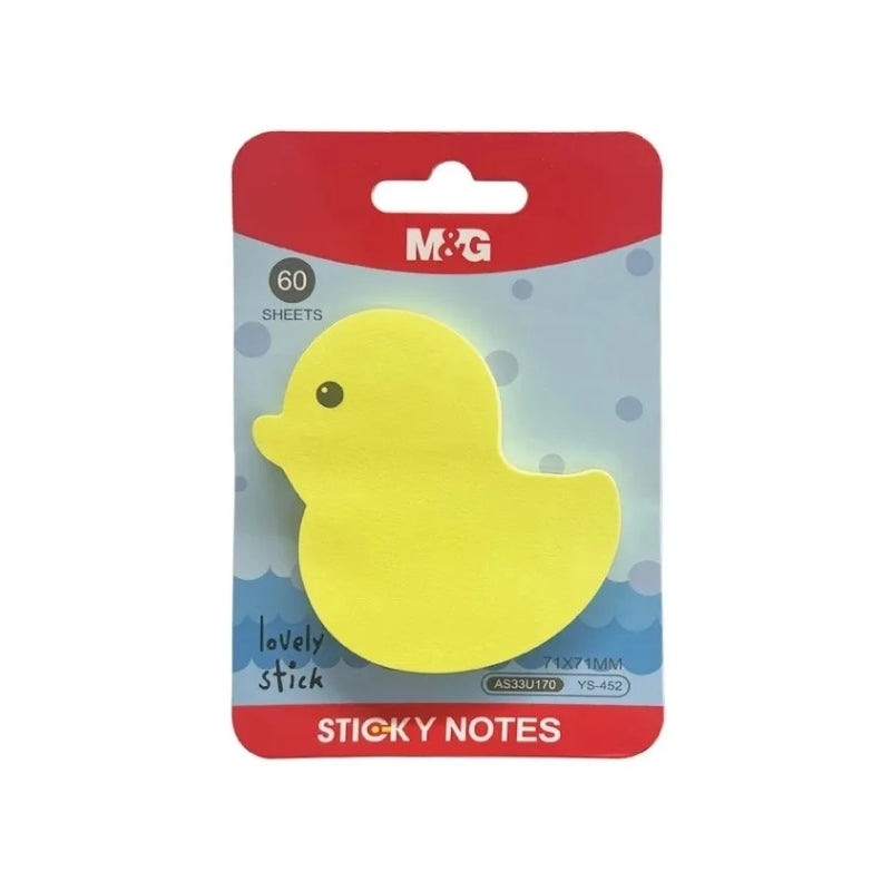 M&G Sticky Notes 71x71mm 60sh Assorted Shapes