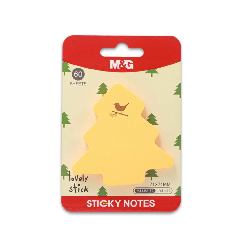 M&G Sticky Notes 71x71mm 60sh Assorted Shapes