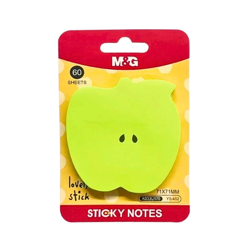 M&G Sticky Notes 71x71mm 60sh Assorted Shapes