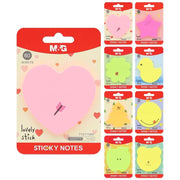 M&G Sticky Notes 71x71mm 60sh Assorted Shapes