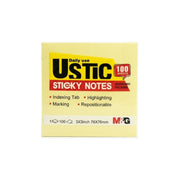 M&G Ustic Notes 75x75 Yellow