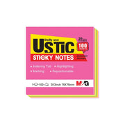 M&G Sticky Notes 75x75mm 100sh Neon Assorted Colors