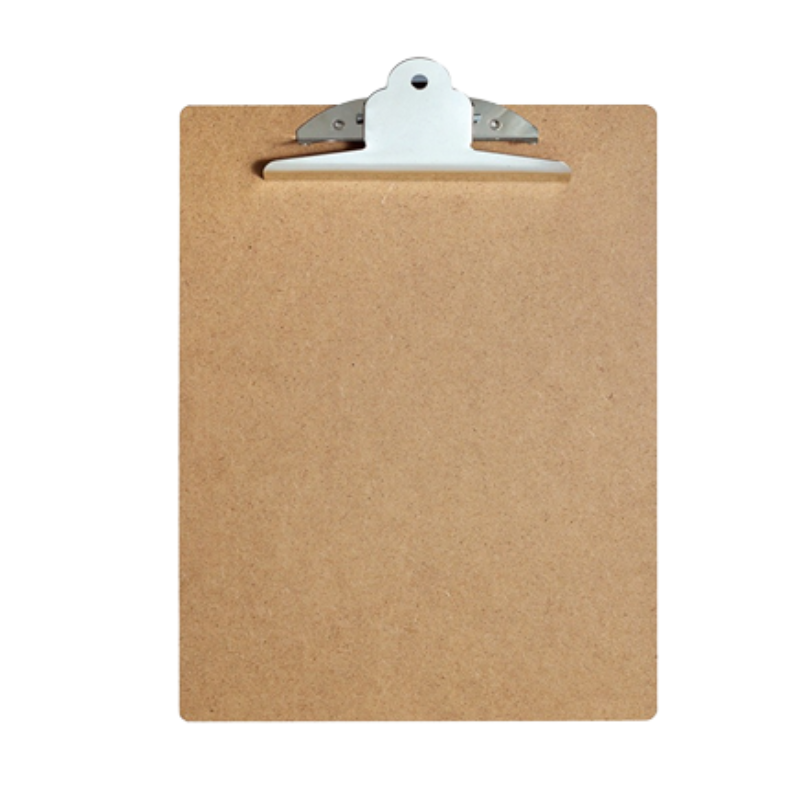 Wood Clip Board MDF Butterfly 22.8x35.5cm