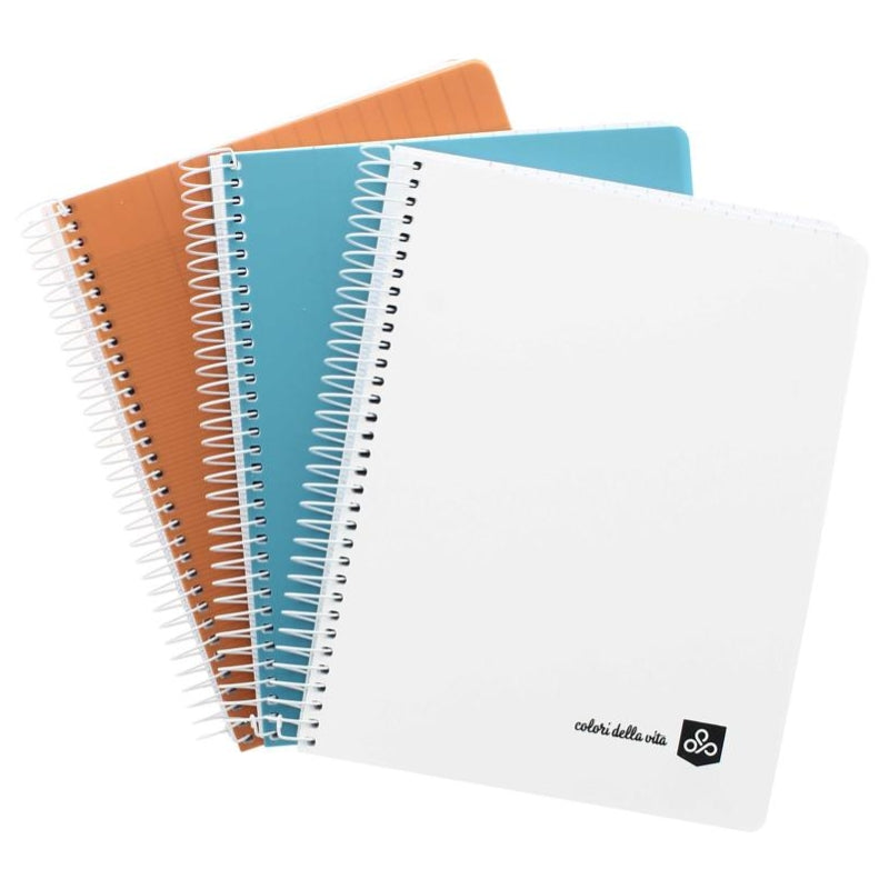 OPP Colori Pastel Spiral Copybook - 16.5x21 96sh 70g