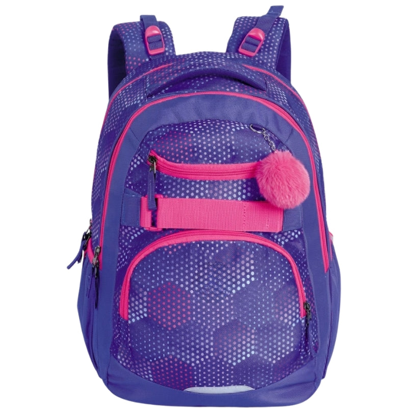 Smart Large Backpack - Purple/Pink