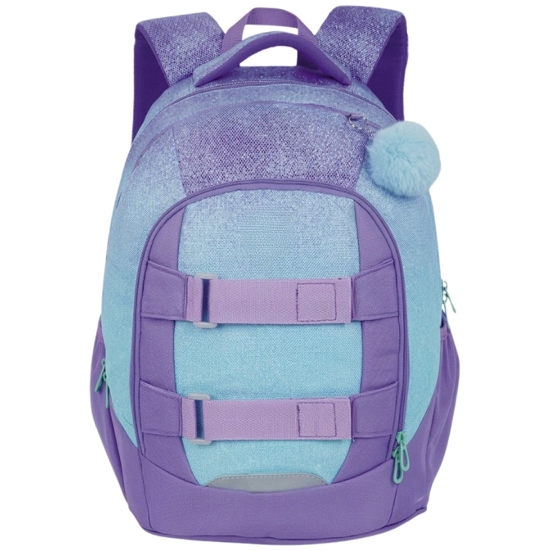 Smart Large Backpack - Purple/Blue