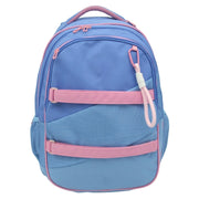 Smart Large Backpack - Light Blue/Pink
