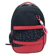 Smart Large Backpack - Navy/Pink