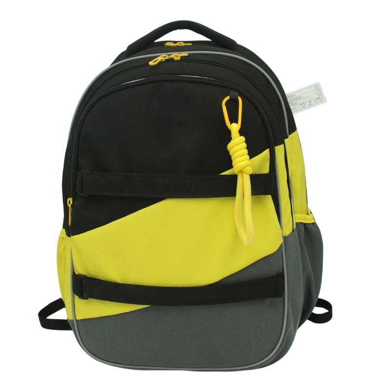Smart Large Backpack - Black/Yellow