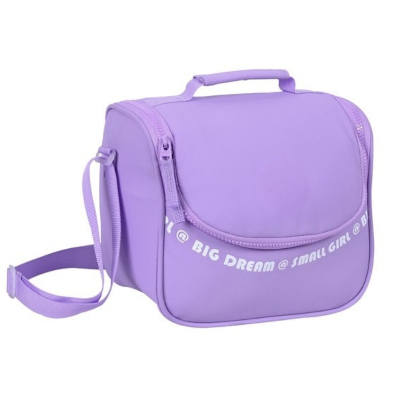Smart Big Dream Small Girl Lunch Bag - Purple