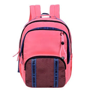 Smart Big Dream Small Girl Backpack - Pink Mesh