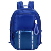 Smart Big Dream Small Girl Backpack - Blue Metallic