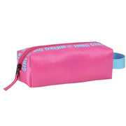 Smart Big Dream Small Girl Pencil Case - Fuchsia/Blue
