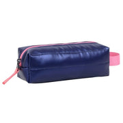 Smart Metallic Pencil Case - Navy