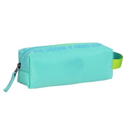 Smart Big Dream Small Girl Pencil Case - Green Gradient Zipper