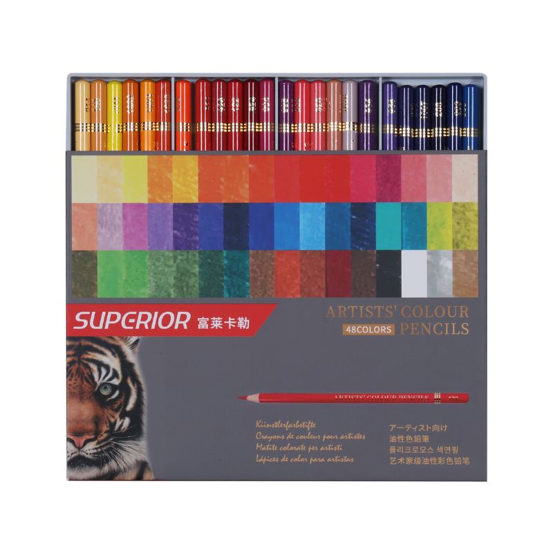 Superior Artist's Colour Pencils Set Of 48