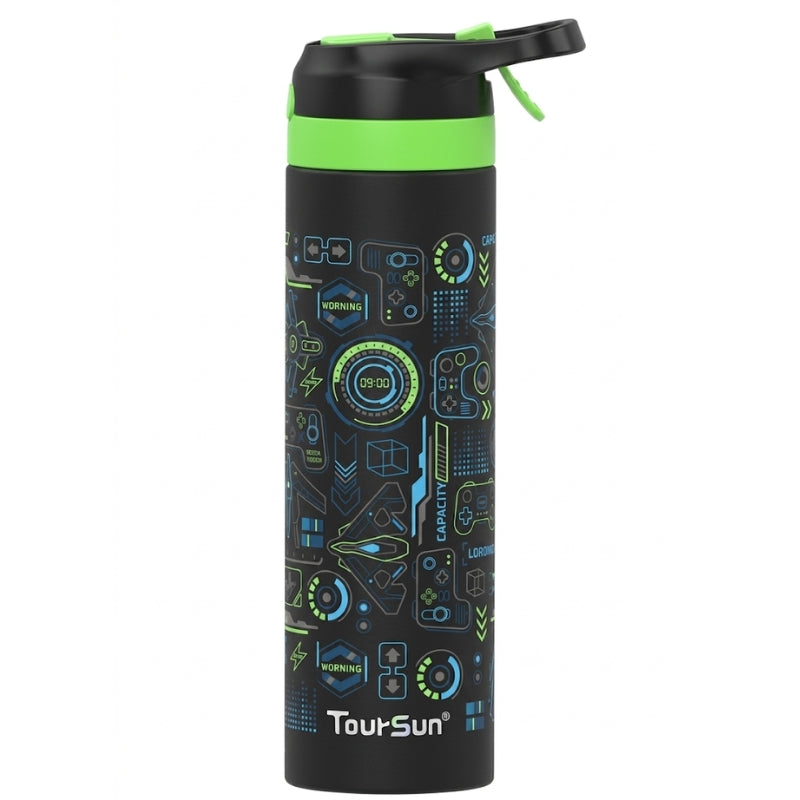 Toursun Water Bottle Spray 540ML Black