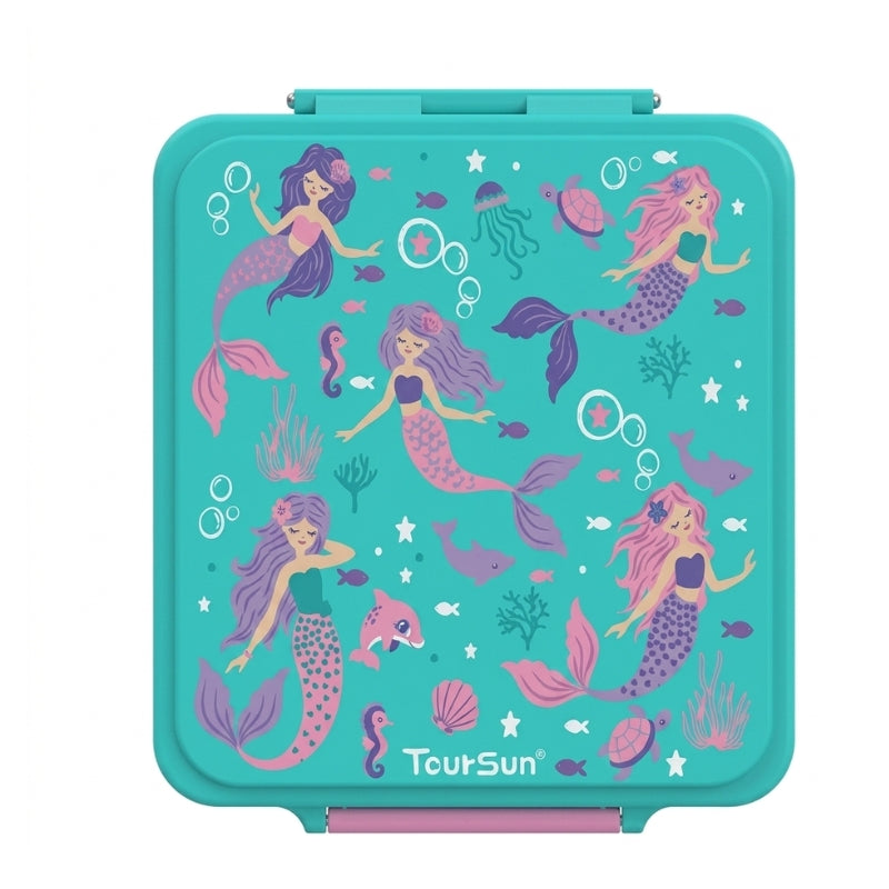 Toursun Lunch Box Food Container Mermaid