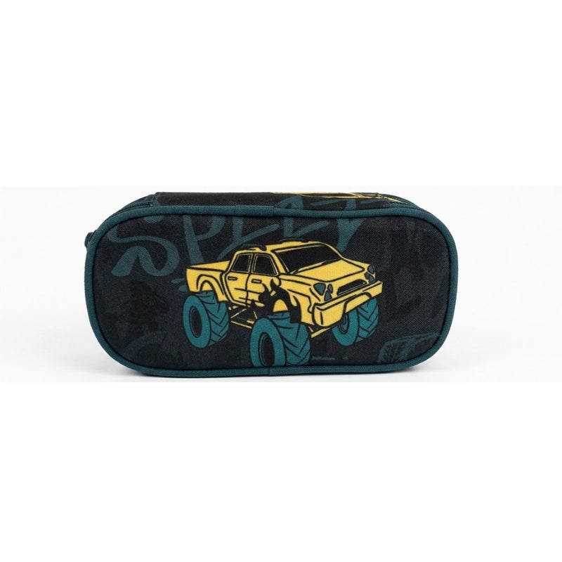 Locker School Kids Pencil Case Super Speed Truck