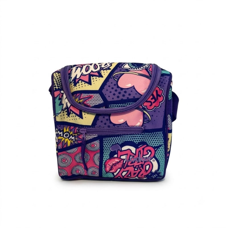 Locker School Kids Lunchbag Crazy Girl