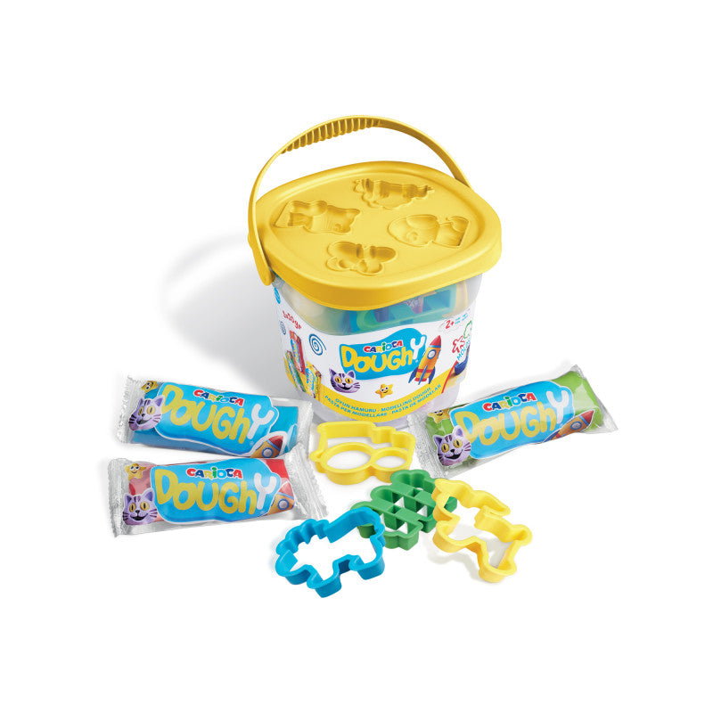 Carioca Doughy Molds And Dough Set Bucket