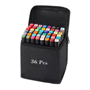 Superior Tinge Twin Marker Pen "Broad/Fine" set of 36