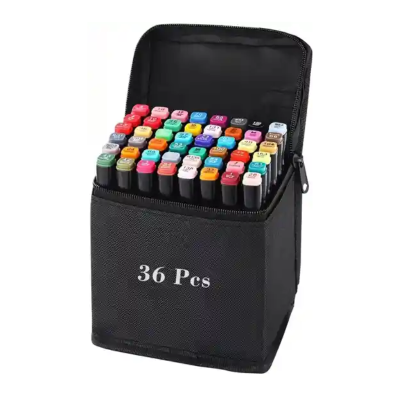 Superior Tinge Twin Marker Pen "Broad/Fine" set of 36