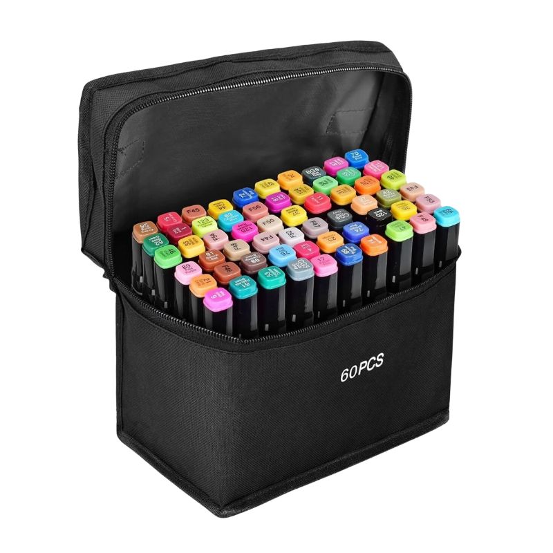 Superior Tinge Twin Marker Pen "Broad/Fine" Set of 60