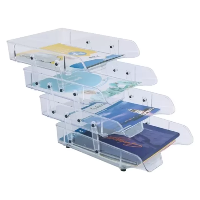 A4 Document Tray Sliding - Quadruple Tier