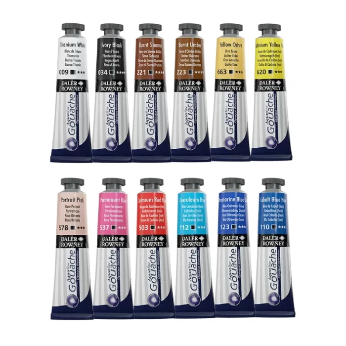 Daler Rowney Aquafine Gouache Paint 15ml