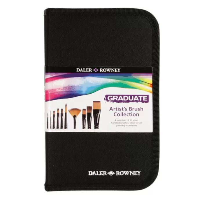 Daler Rowney Brush Graduate Artists Brush Collection Short