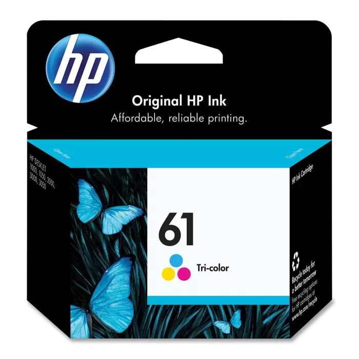 HP 61 Tri-Color Ink Cartridge