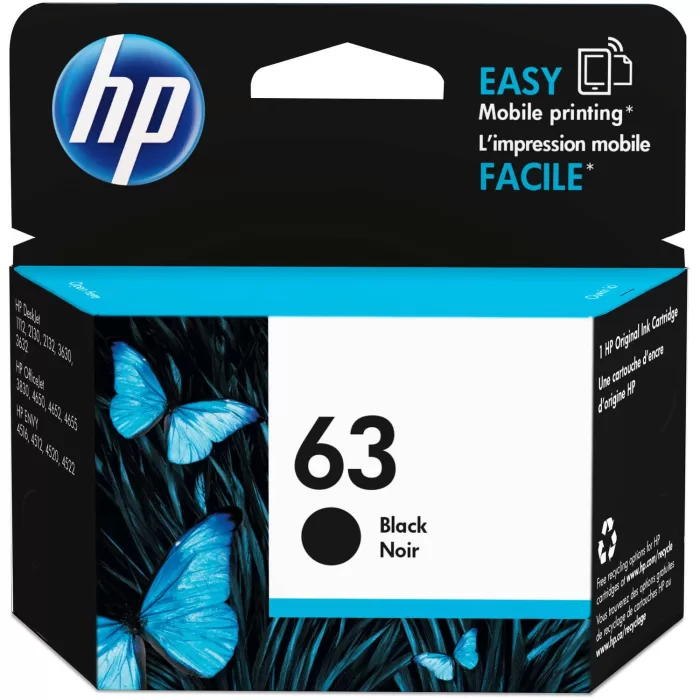 HP 63 Black Ink Cartridge