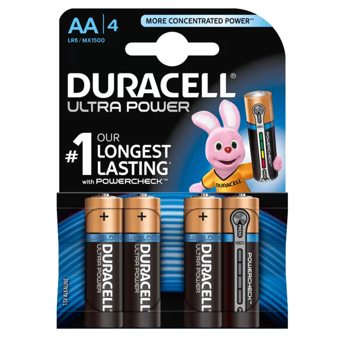 Duracell Ultra Power AA 4s