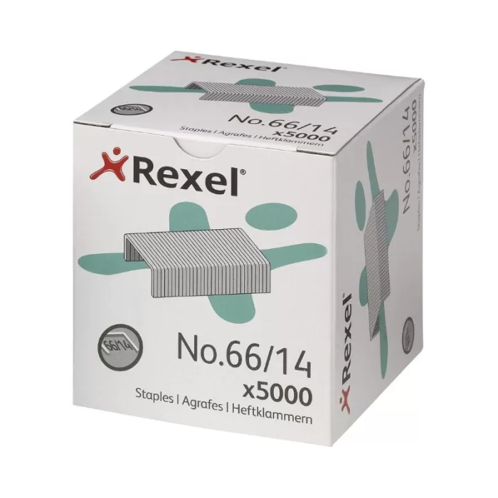 REXEL Staples No.66/14 Box of 5,000 pcs