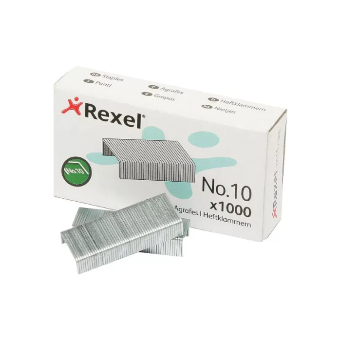 REXEL Staples No.10 Box of 1,000 pcs