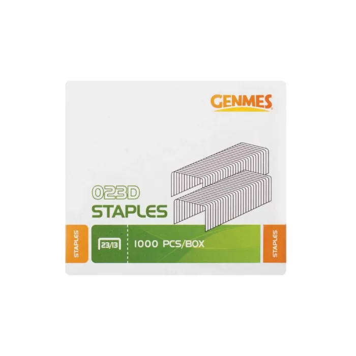 GENMES Staples No.23/13 Box of 1,000 pcs