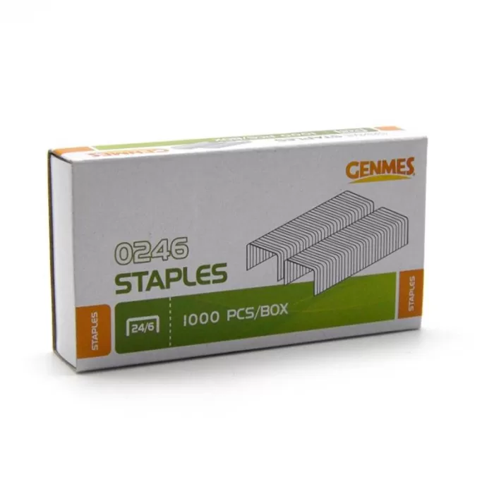 GENMES K246 Staples No.24/6 Box of 1,000