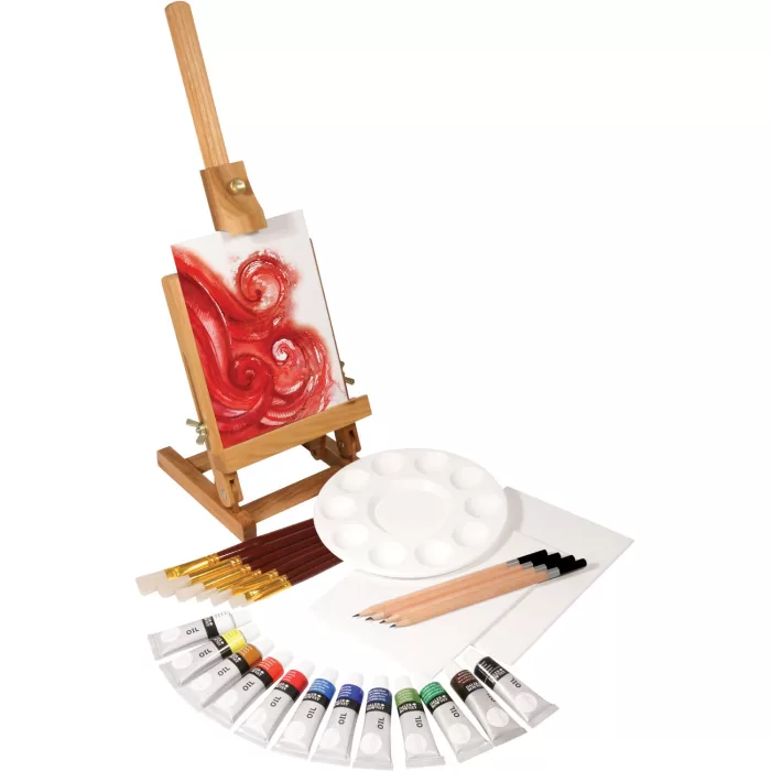 Daler Rowney Simply Oil Creative Easel Set of 38 pcs