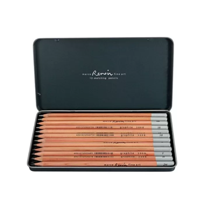 Marco Renoir Sketch Pencils Set of 12