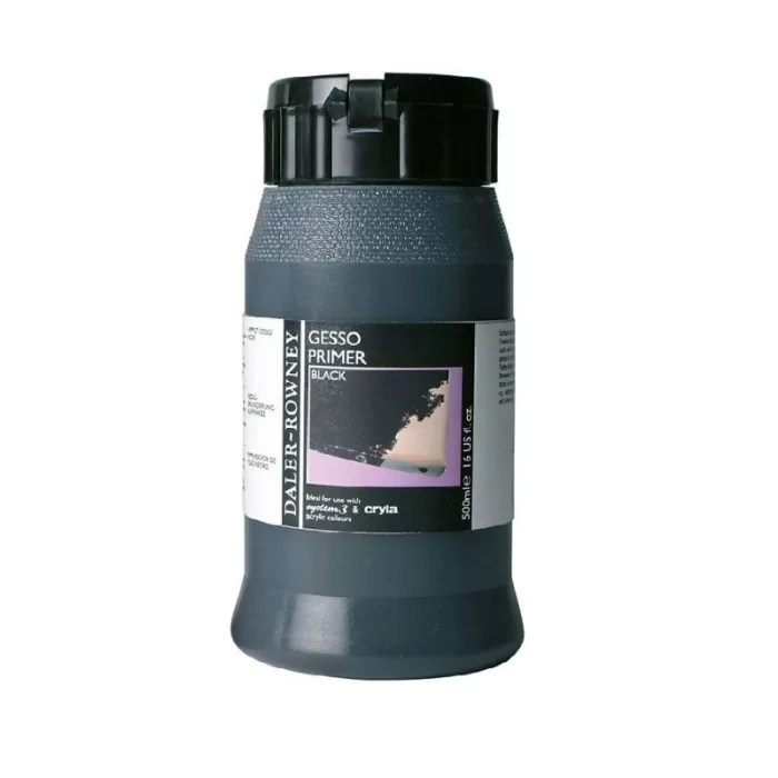 Daler Rowney Gesso Artist Black 500ML