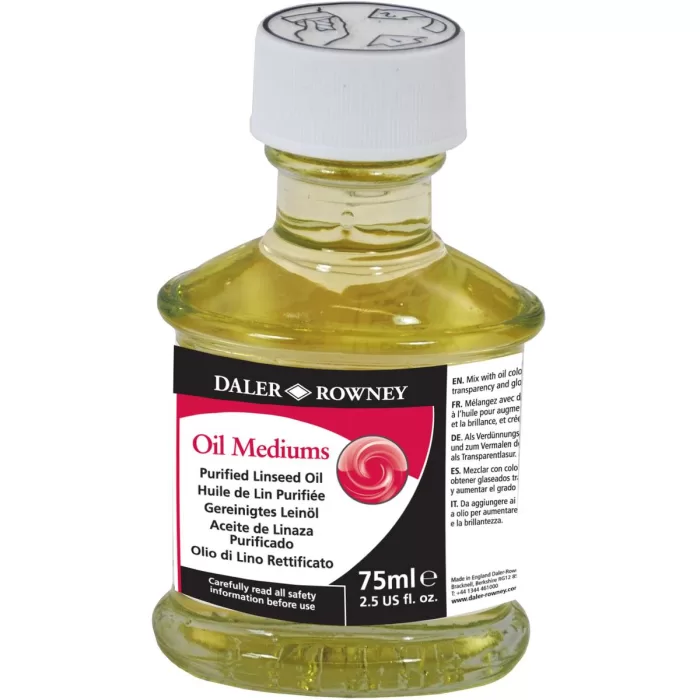 Daler Rowney Oil Purified Linseed 75ML