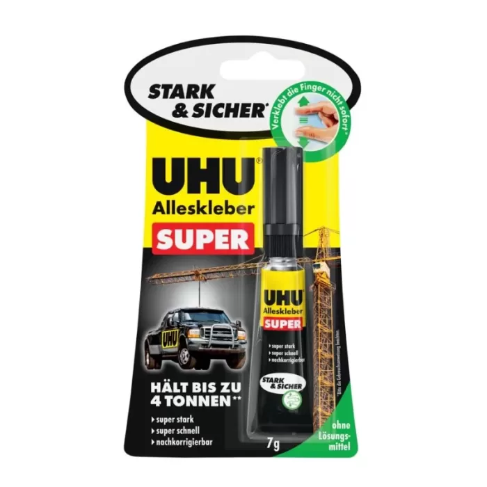 UHU Superglue Strong & Safe 7gr